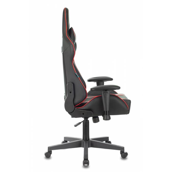 Кресло игровое Бюрократ VIKING ZOMBIE A4 RED черный/красный искусственная кожа