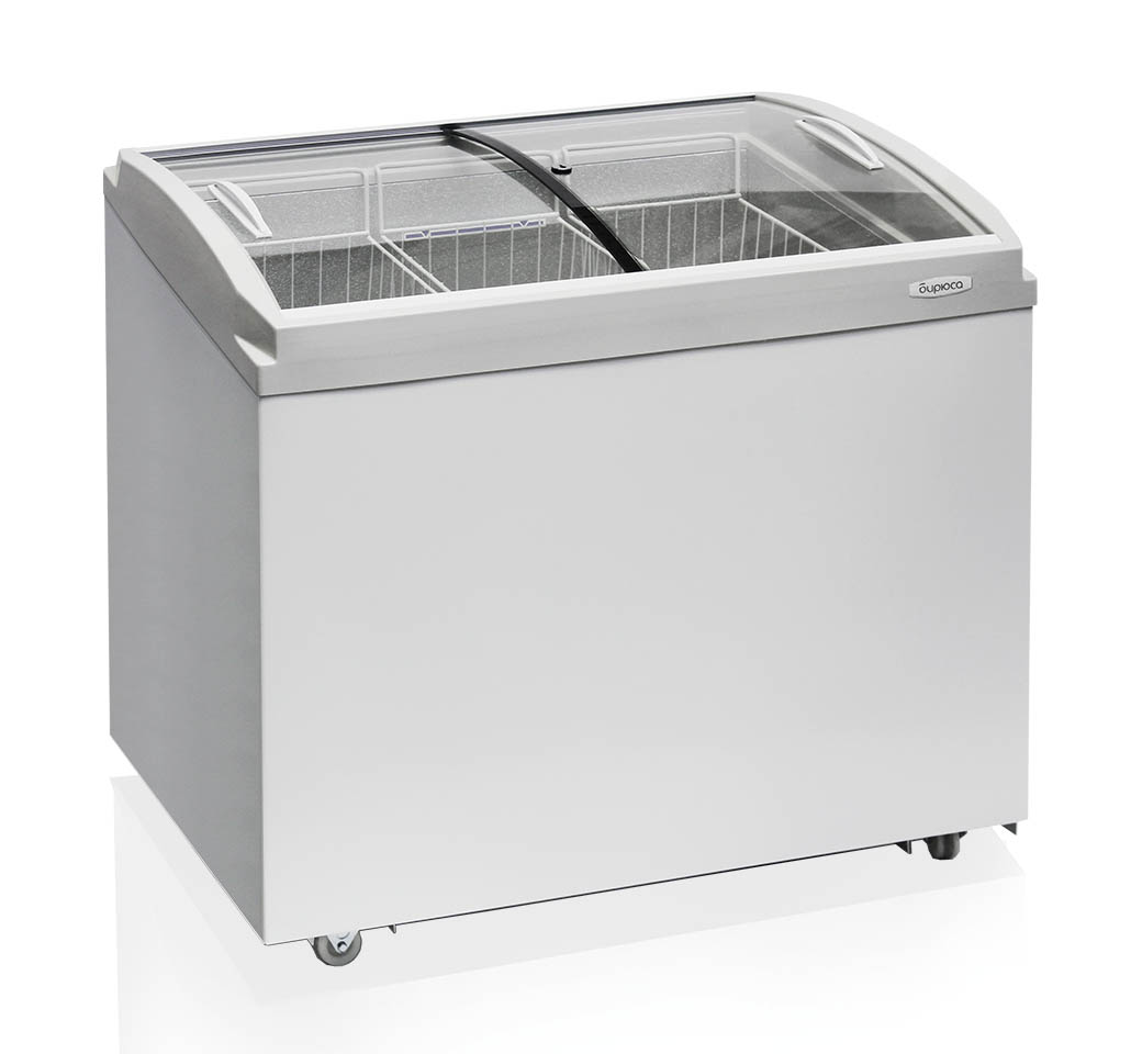 Морозильный ларь Бирюса Б-260CZQ белый 231Вт