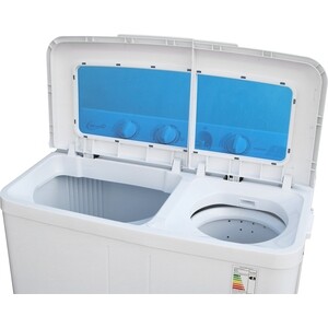 Стиральная машина WILLMARK WMS-85P (полуавтомат,стирка/отжим 8.5кг/6.0кг,1350об.мин, насос, пластик)