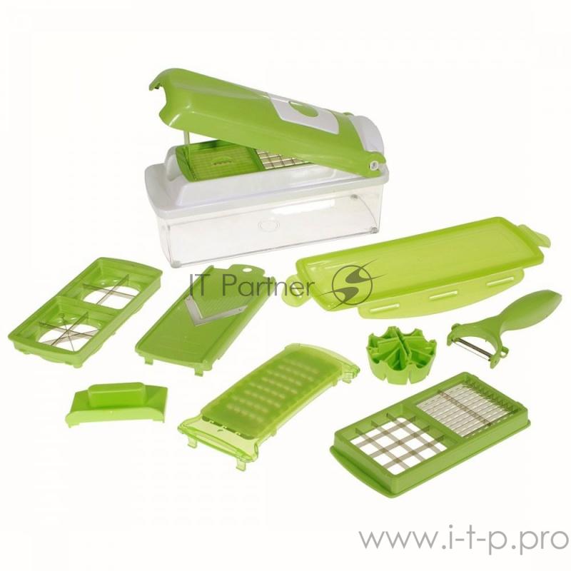 Овощерезка MercuryHaus Nicer Dicer Plus (Найсер Дайсер Плюс) (12) черная кор.