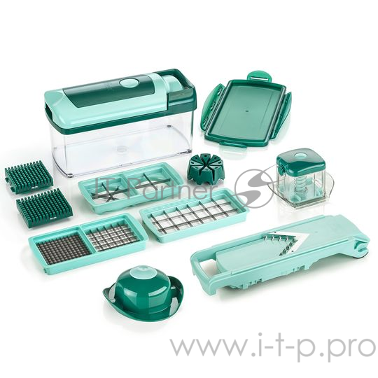 Овощерезка MercuryHaus Nicer Fusion (Найсер Фьюжен) (24) зеленая кор.