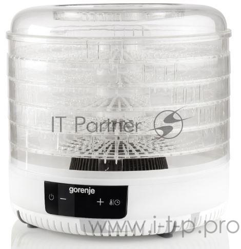 Сушка для фруктов и овощей Gorenje FDK500GCW 5под. 450Вт белый