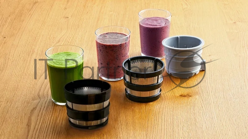 Соковыжималка шнековая Bosch MESM731M черный