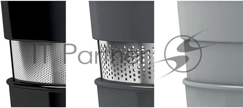 Соковыжималка шнековая Bosch MESM731M черный