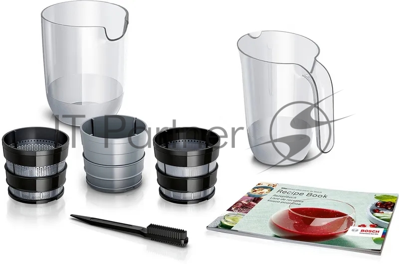 Соковыжималка шнековая Bosch MESM731M черный