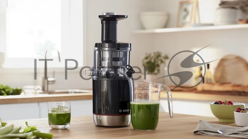 Соковыжималка шнековая Bosch MESM731M черный