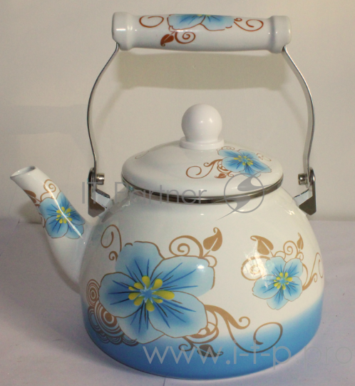 Чайник для плиты Mercury MC-7531 (12) 2,2 л. эмалированный