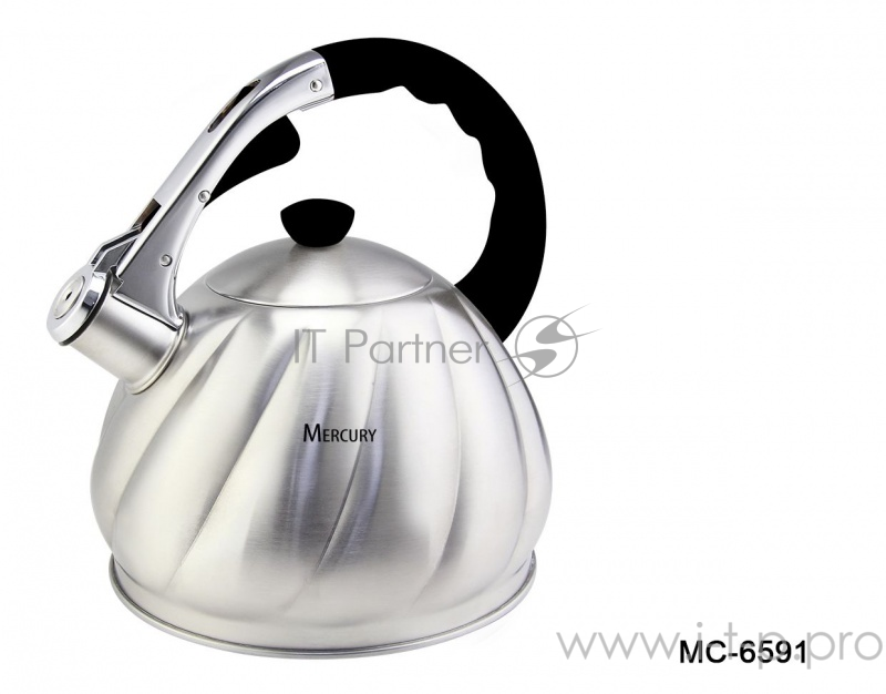 Чайник для плиты Mercury MC-6591 (12) 3,5 л. со свистком