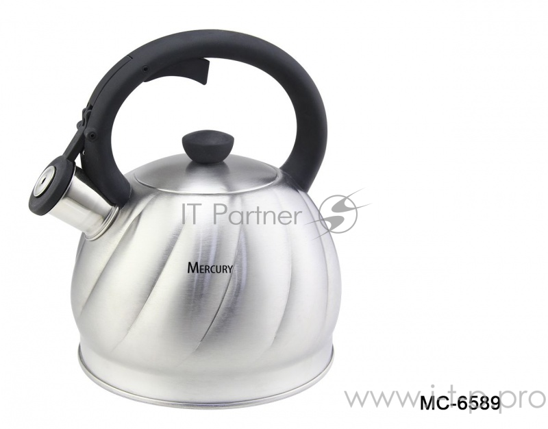 Чайник для плиты Mercury MC-6589 (12) 3,5 л. со свистком