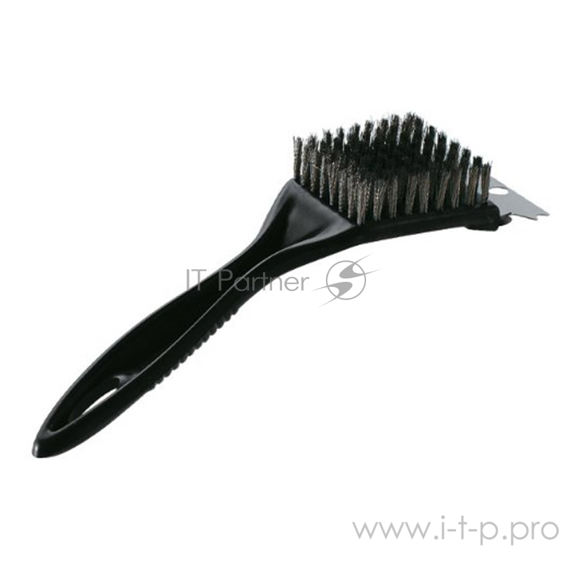 Ecos Абразивная щетка ZDV-4 для очистки барбекю, 20 см, нерж.сталь, пластиковая рукоятка