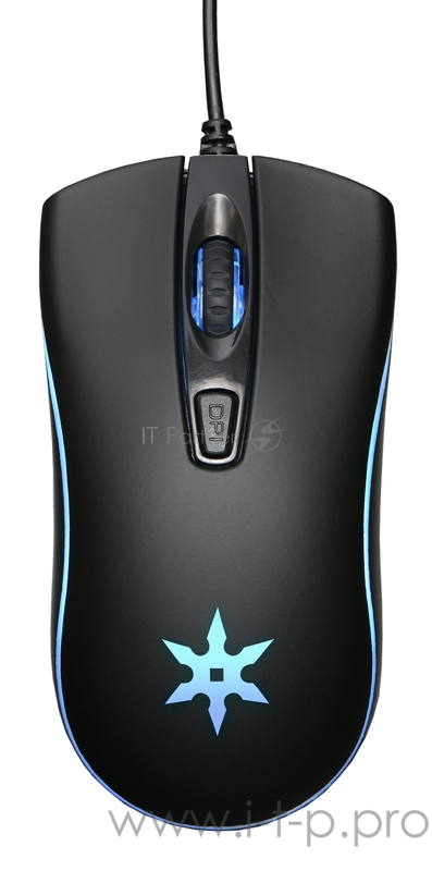 Мышь Oklick 704G TOKUGAWA черный оптическая (1600dpi) USB (4but)