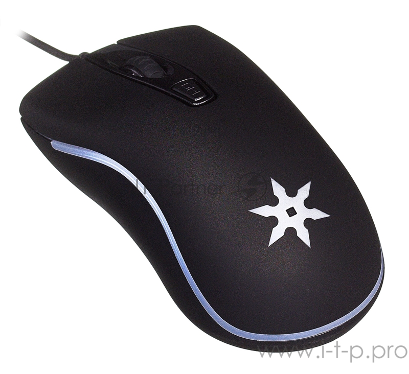 Мышь Oklick 704G TOKUGAWA черный оптическая (1600dpi) USB (4but)