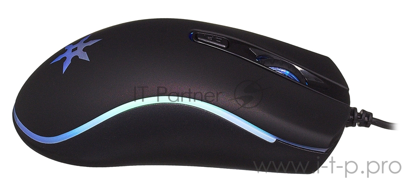 Мышь Oklick 704G TOKUGAWA черный оптическая (1600dpi) USB (4but)