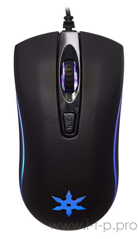 Мышь Oklick 704G TOKUGAWA черный оптическая (1600dpi) USB (4but)