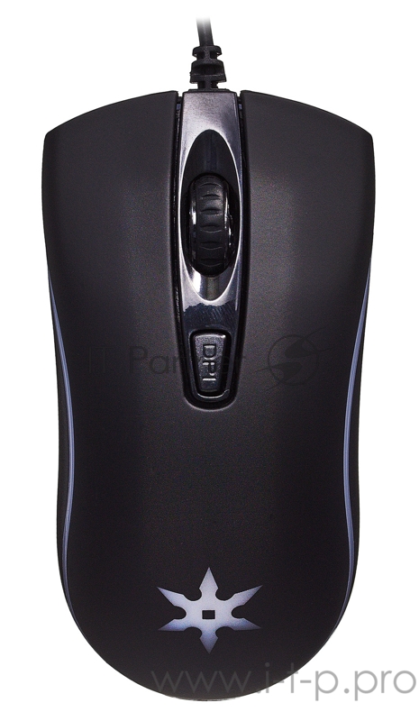 Мышь Oklick 704G TOKUGAWA черный оптическая (1600dpi) USB (4but)