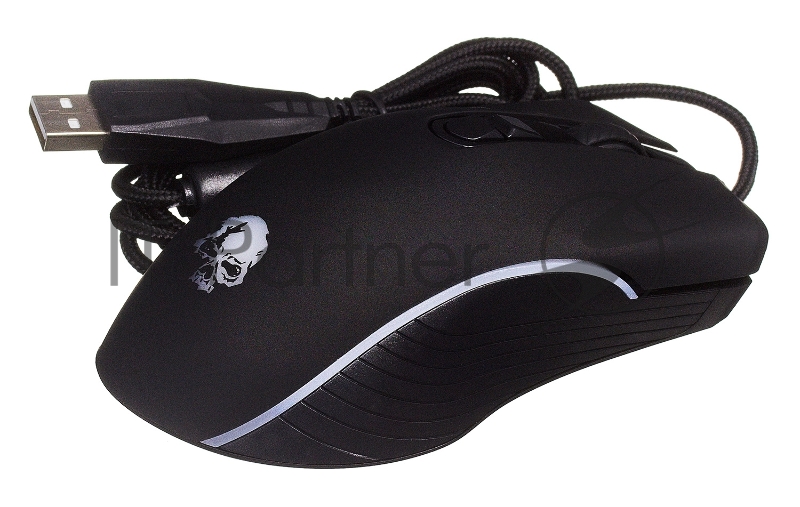 Мышь Oklick 708G MYSTERY черный оптическая (3200dpi) USB (7but)