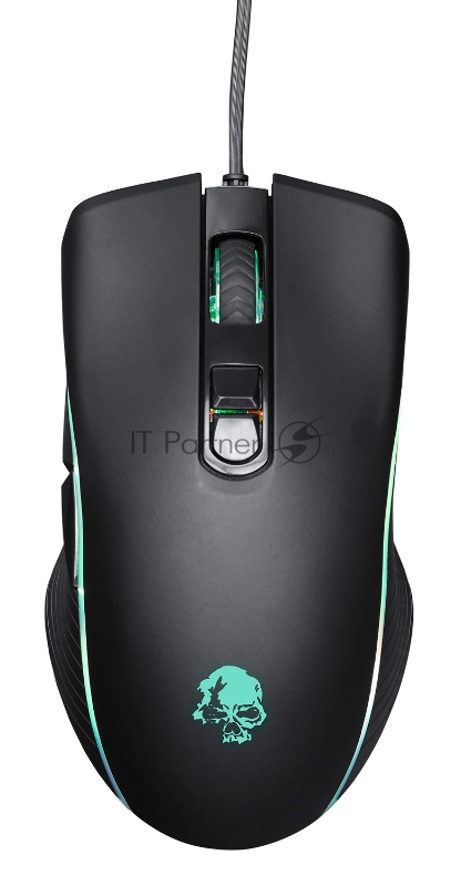 Мышь Oklick 708G MYSTERY черный оптическая (3200dpi) USB (7but)