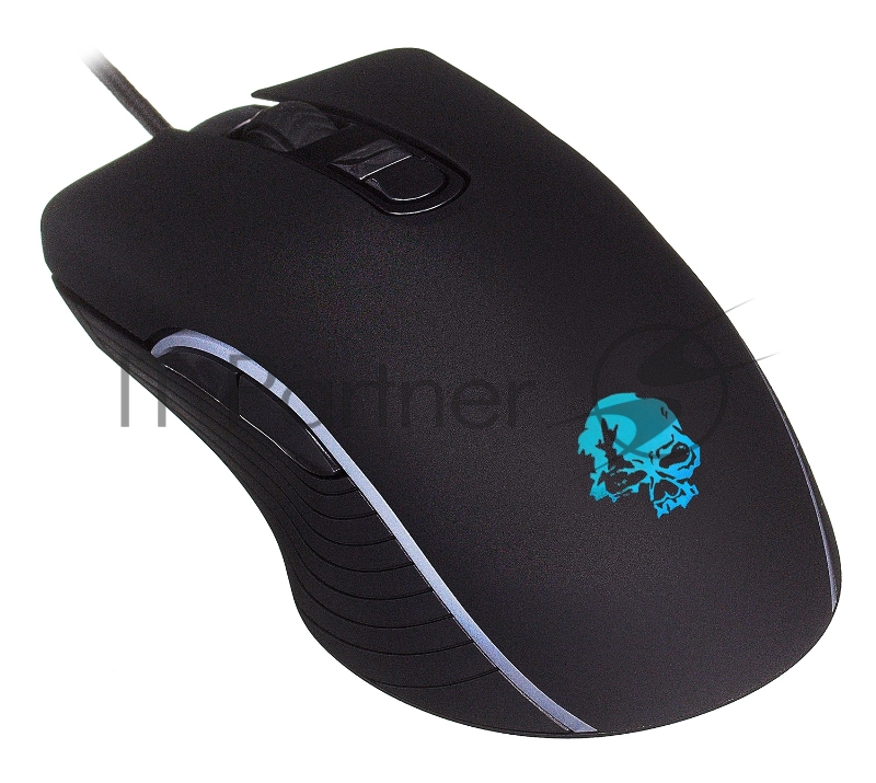 Мышь Oklick 708G MYSTERY черный оптическая (3200dpi) USB (7but)