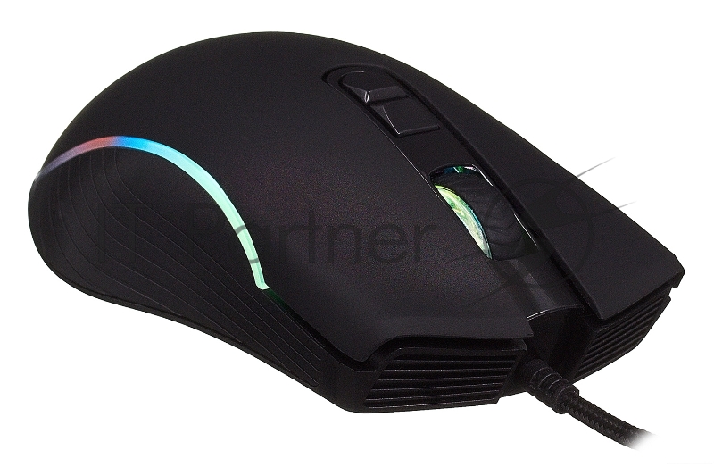 Мышь Oklick 708G MYSTERY черный оптическая (3200dpi) USB (7but)