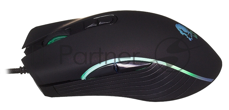 Мышь Oklick 708G MYSTERY черный оптическая (3200dpi) USB (7but)