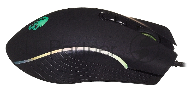 Мышь Oklick 708G MYSTERY черный оптическая (3200dpi) USB (7but)