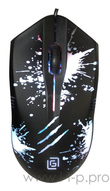 Мышь Oklick 399M STIGMA черный оптическая (1000dpi) USB (3but)