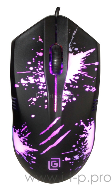 Мышь Oklick 399M STIGMA черный оптическая (1000dpi) USB (3but)