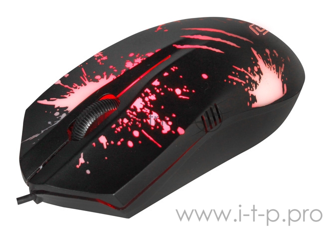 Мышь Oklick 399M STIGMA черный оптическая (1000dpi) USB (3but)