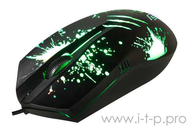 Мышь Oklick 399M STIGMA черный оптическая (1000dpi) USB (3but)