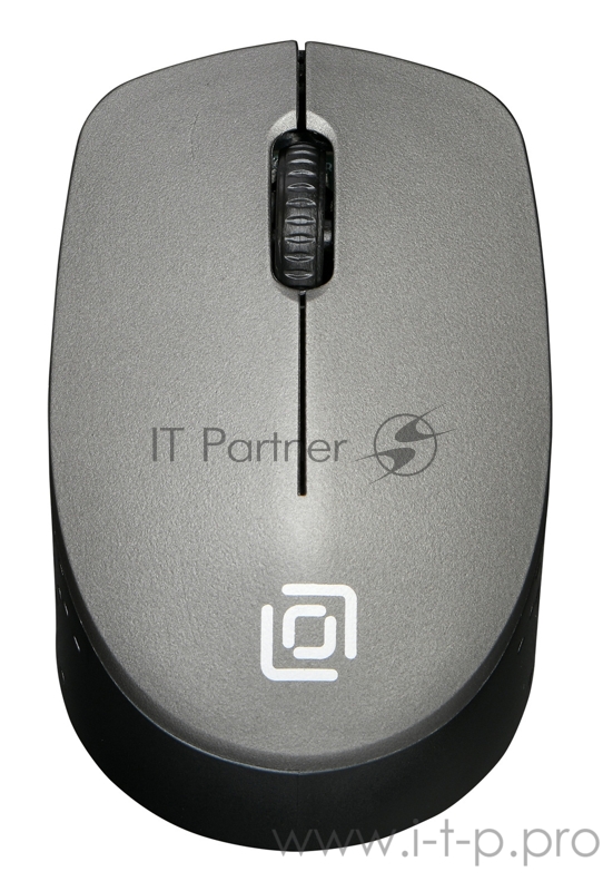 Мышь Oklick 486MW серый/черный оптическая (1000dpi) беспроводная USB (2but)