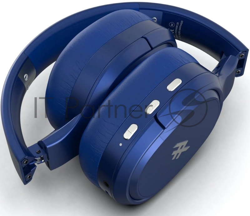 Беспроводные накладные наушники iFrogz Airtime Vibe. Цвет синий. iFrogz Airtime Vibe Wireless Headphones - Blue