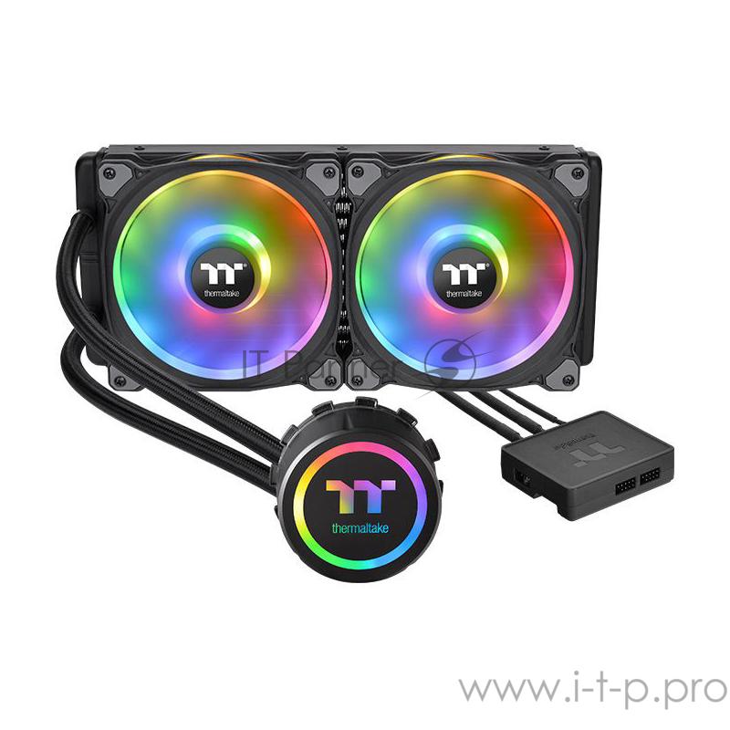 Система охлаждения Floe DX RGB 280 TT Premium Edition/All-In-One Liquid Cooling System/Braided Tube/Riing Duo RGB Software Fan 140*2