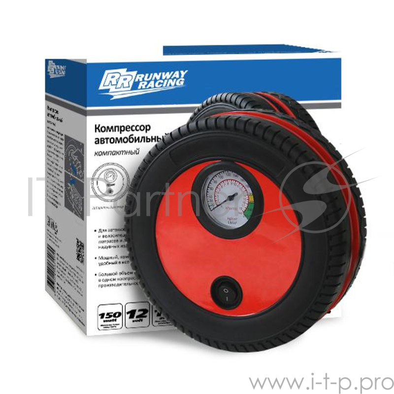 Компрессор RUNWAY RACING RR131 автомобильный 12в