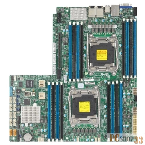 Материнская плата Серверная материнская плата SUPERMICRO MBD-X10DRW-E-O, Ret