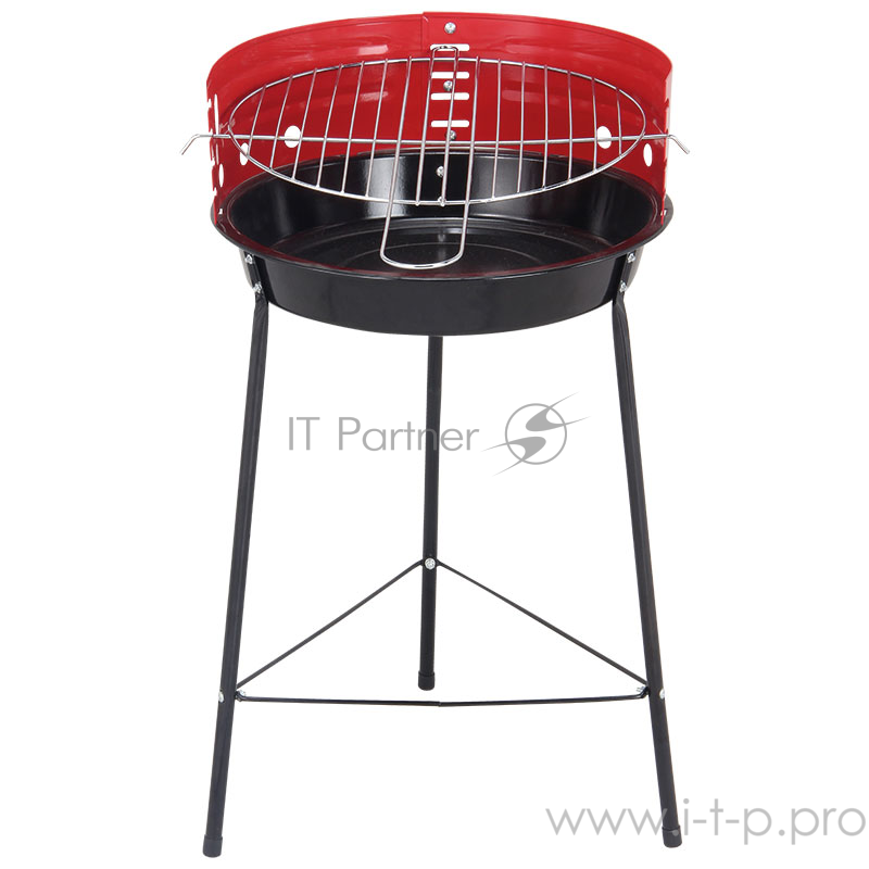 Ecos Переносной угольный гриль CHG-013A, диаметр 33 см, высота 52 см
