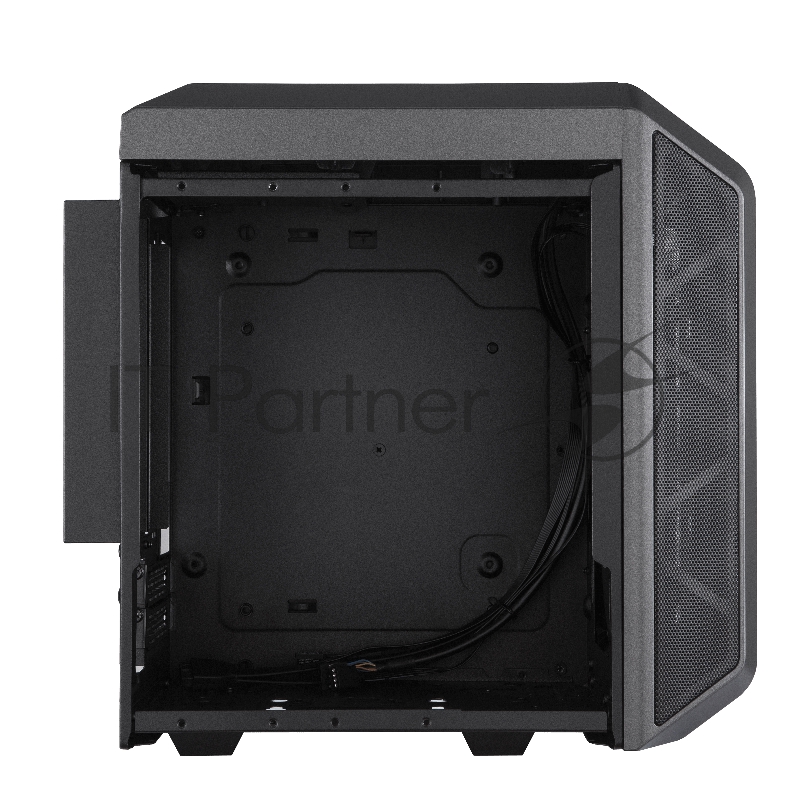 Корпус без БП Cooler Master MasterCase H100 Mesh, USB3.0x2, 1x200 ARGBFan, 1x RGB Controller, Black-Iron Grey, mITX, w/o PSU
