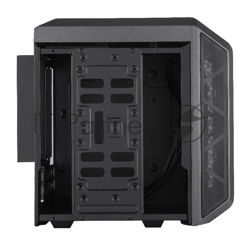 Корпус без БП Cooler Master MasterCase H100 Mesh, USB3.0x2, 1x200 ARGBFan, 1x RGB Controller, Black-Iron Grey, mITX, w/o PSU
