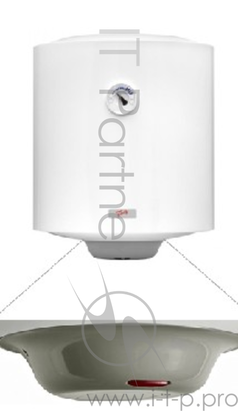 Водонагреватель FAIS NTS 50V 1,5K (FA) 50л, напорный,1.5 кВт, нагрев воды до +75°С, Внутренний бак Эмаль, размеры 553х450х480 мм, индикатор включения, термометр, магниевый анод, защита от перегрева, внутреннее покрытие бака эмаль, Время нагрева всего