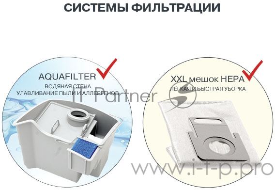 Пылесос THOMAS Пылесос THOMAS/ 1600Вт, пылесборник, влажная уборка