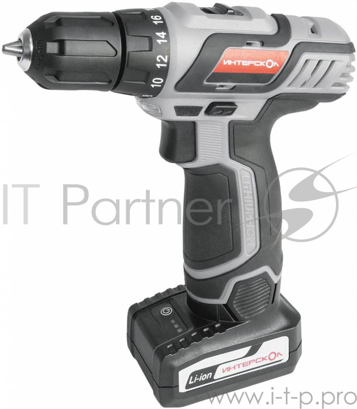 Дрель-шуруповерт Интерскол ДА-18ЭР аккум. патрон:быстрозажимной (кейс в комплекте)