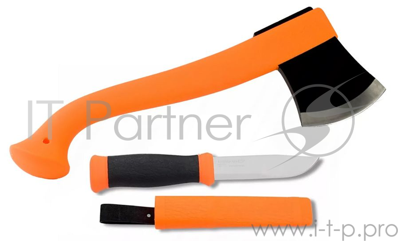 Набор нож/топор Mora Outdoor Kit (12096) компл.:1шт с топором оранжевый/черный