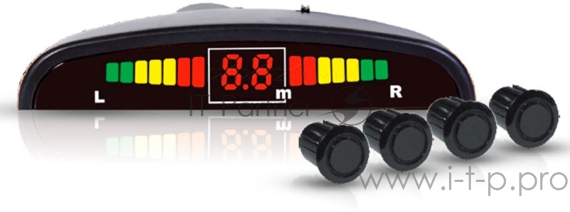 Парковочный Радар ACV APS-231 4 датчика 18мм белый