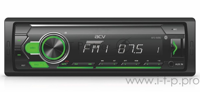 Автомагнитола ACV AVS-912BM 1DIN 4x50Вт