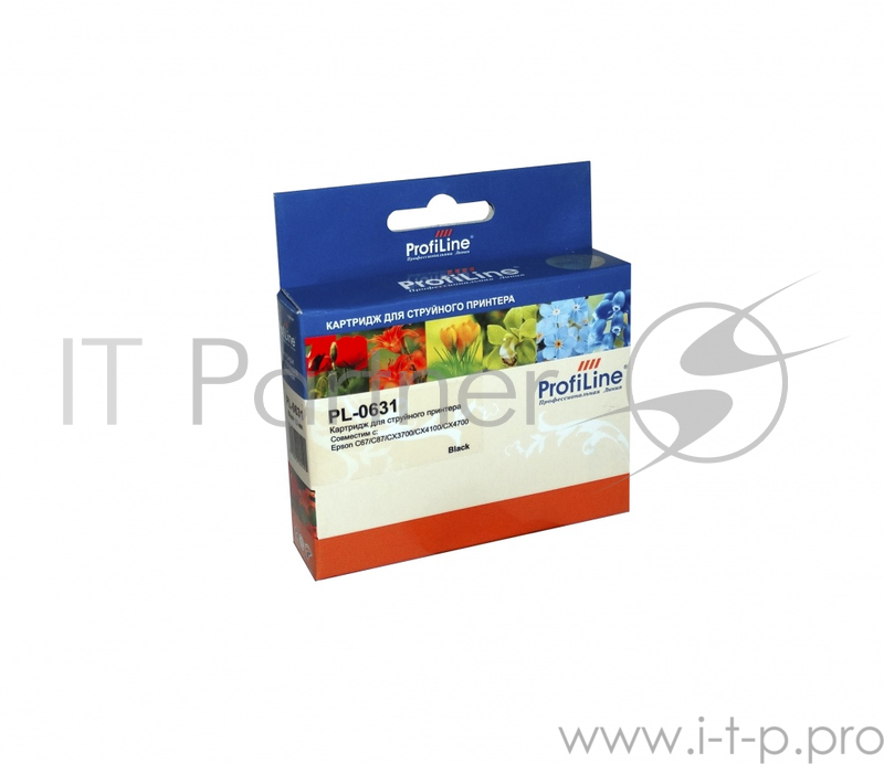 Картридж PL-0631 для принтеров Epson C67/C87/CX3700/CX4100/CX4700 Black пигментные ProfiLine