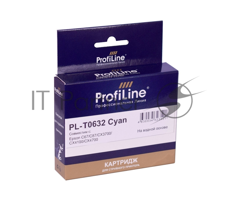 Картридж PL-0632 для принтеров Epson C67/C87/CX3700/CX4100/CX4700 Cyan пигментные ProfiLine