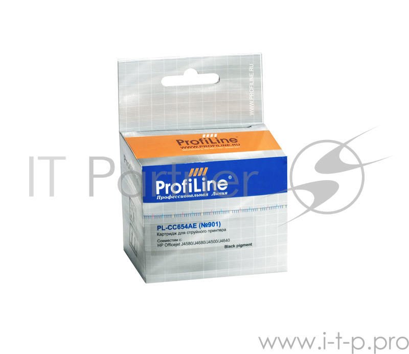 Картридж PL-CC653/4AE № 901XL для принтеров HP Officejet J4580/J4680/J4500/J4640 Black пигмент ProfiLine