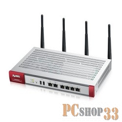 Сетевое оборудование ZyXEL USG60W-RU0101F Центр безопасности для малого офиса с беспроводной точкой доступа