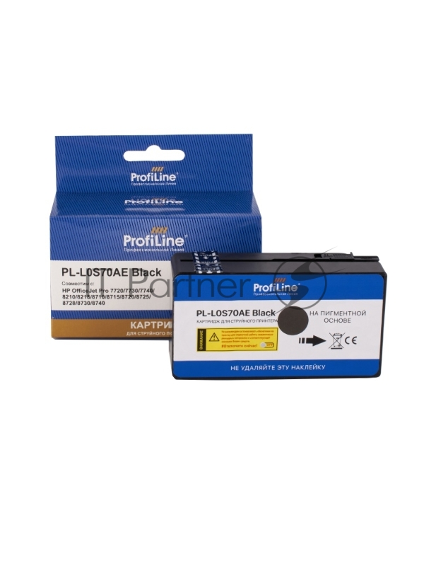 Картридж струйный совместимый PL-L0S70AE №953XL для HP OfficeJet Pro 8710/8715/8720/8730/8210/8725 Black PL