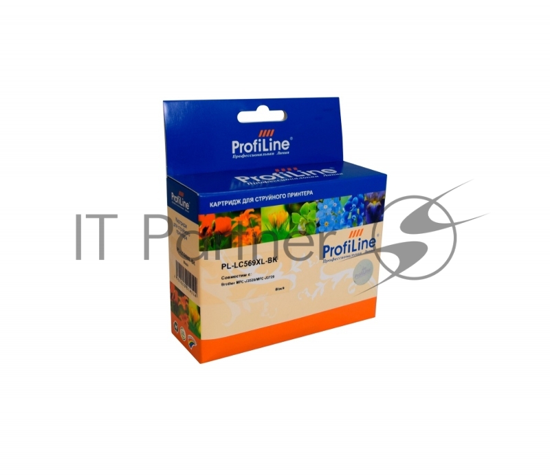 Картридж струйный совместимый PL-LC569XL-BK для Brother MFC-J3520/MFC-J3720 Black водн PL