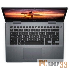 Трансформер Dell Inspiron 5491 Core i3 10110U/4Gb/SSD256Gb/Intel UHD Graphics/14/IPS/Touch/FHD (1920x1080)/Windows 10/grey/WiFi/BT/Cam